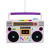 Hallmark 2.5" Retro Music Boom Box Christmas Ornament 1HGO3016