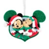Hallmark 2.75" Minnie Mouse Kissing Mickey Mouse Christmas Ornament 3HCM1249 -The Jolly Christmas Shop 3HCM1249 large 95031.1655306499