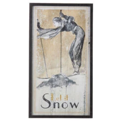 Raz 28" Vintage Ski Framed Wooden Christmas Wall Art 4144581 -The Jolly Christmas Shop 4144581 a 80510.1647458133