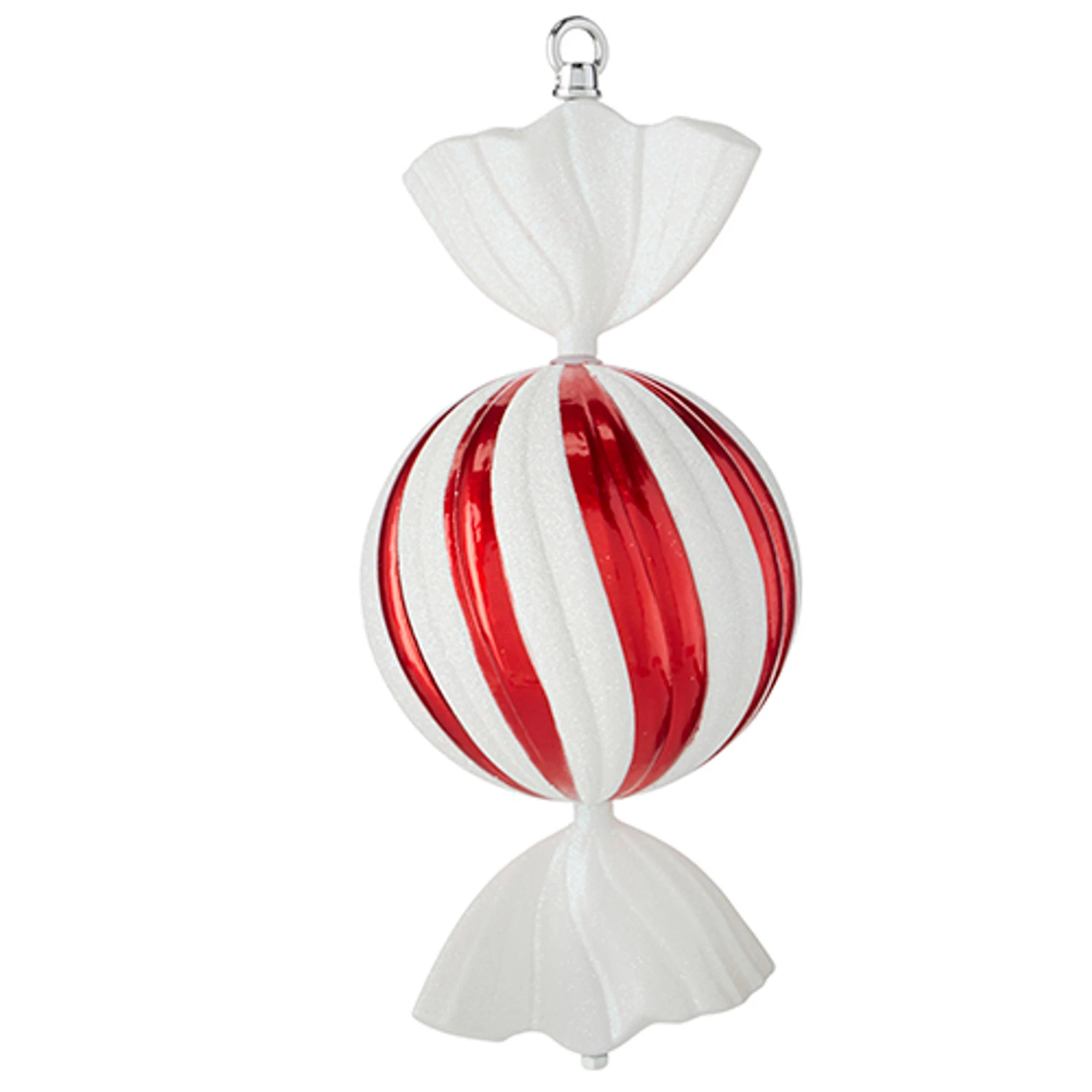 Raz 13" Large Peppermint Candy Christmas Ornament 4214945 4 Raz 13" Large Peppermint Candy Christmas Ornament 4214945 - Image 2