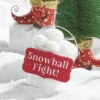 Raz 6.5" Snowball Fight Bucket Christmas Ornament 4216350 -The Jolly Christmas Shop 4216350 edit 13426.1648837080