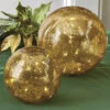 Raz Set Of 2 Gold Mercury Glass Lighted Ball Christmas Decoration 4222802 1 Raz Set Of 2 Gold Mercury Glass Lighted Ball Christmas Decoration 4222802 -The Jolly Christmas Shop 4222802 68119.1649356060