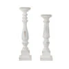Raz Distressed White Candle Holder Christmas Decoration 4254202 -The Jolly Christmas Shop 4254202 89573.1650387900