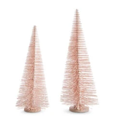 Raz 24" Pink Bottle Brush Trees Christmas Decorations 4306107 -The Jolly Christmas Shop 4306107 1 07680.1681328310