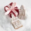 Raz 4" Set Of 2 Gingerbread Church Christmas Ornament 4310202 -The Jolly Christmas Shop 4310202 2 60123.1686776257