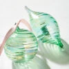 Raz 5" Green Blown Glass Christmas Ornament 4324513 -The Jolly Christmas Shop 4324513 23732.1684782398