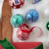 Raz 4" Green, Blue Or Red Iced Ball Glass Christmas Ornament 4324542 1 Raz 4" Green, Blue Or Red Iced Ball Glass Christmas Ornament 4324542 -The Jolly Christmas Shop 4324542 edit 89209.1690916861