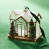 Raz 4.5" Gold House Glass Christmas Ornament 4324585 -The Jolly Christmas Shop 4324585 62673.1684951021