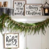 Raz Black And White Wooden Framed Christmas Signs -The Jolly Christmas Shop 4328044 4328045 4328046 23852.1690996738