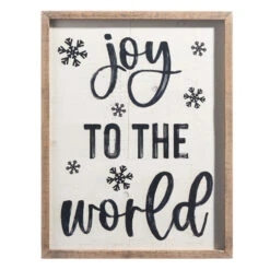 Raz Black And White Wooden Framed Christmas Signs -The Jolly Christmas Shop 4328044 52563.1690996744
