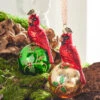 Raz Eric Cortina 5" Elegant Cardinal Glass Christmas Ornament 4353115 -The Jolly Christmas Shop 4353115 18704.1689692981