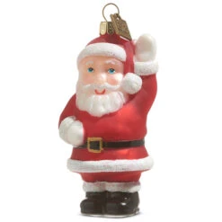 Raz Eric Cortina 3.5" Or 8" Waving Santa Blow Mold Glass Christmas Ornament -The Jolly Christmas Shop 4353153 1 78469.1691093522
