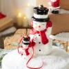 Raz 4.5" Or 8" Eric Cortina Snowman Blow Mold Glass Christmas Ornament 4253122 -The Jolly Christmas Shop 4353172 38270.1685630649