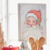 Raz 16" Santa Face Framed Wall Art Christmas Sign 4359054 -The Jolly Christmas Shop 4359054 47049.1685969271