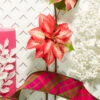 Raz 24.5" Red And Pink Poinsettia Stem Christmas Tree Pick F4341706 -The Jolly Christmas Shop F4341706 68549.1686151878