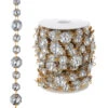Raz 10 Yd Gold And Jewel Crystal Christmas Garland G4202292 -The Jolly Christmas Shop G4202292 10335.1650992790