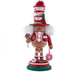 Kurt Adler 14" Hollywood Nutcrackers Gingerbread Boy Christmas Nutcracker HA0620