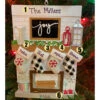 5" Fireplace Mantle Stocking Family Of 4 Personalized Christmas Ornament OR2030-4 -The Jolly Christmas Shop OR2030 4 edit 80837.1664990047