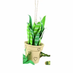 Cody Foster 4.5" Pothos, Snakeplant, Or Fern Christmas Ornament PO-2079 -The Jolly Christmas Shop PO 2079B 22502.1691524876