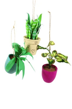 Cody Foster 4.5" Pothos, Snakeplant, Or Fern Christmas Ornament PO-2079