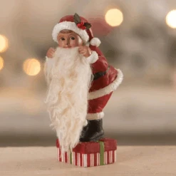 Bethany Lowe Milo's Santa Dress Up Christmas Decoration TD1173
