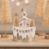 Bethany Lowe Metallic Church On Box Christmas Decoration TL1347 -The Jolly Christmas Shop TL1347 1 18728.1675185318