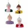 Cody Foster Set Of 4 The Golden Girls Glass Christmas Ornaments GO-6656-GG -The Jolly Christmas Shop Untitled design 42 98890.1691442484