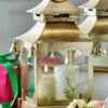 Raz 16" Gold Metal Pagoda Christmas Lantern X4317012 2 Raz 16" Gold Metal Pagoda Christmas Lantern X4317012 -The Jolly Christmas Shop X4317012 62663.1686683963