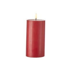 Uyuni 3" X 5" Or 7" Or 9" Flat Top Moving Flame Red Unscented Pillar Battery Candle 8 Uyuni 3" X 5" Or 7" Or 9" Flat Top Moving Flame Red Unscented Pillar Battery Candle -The Jolly Christmas Shop api5gj2mx 03459.1646091968