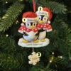 "We're Expecting" Penguin Couples Personalized Christmas Ornament -The Jolly Christmas Shop api5ivusa 69673.1646091873