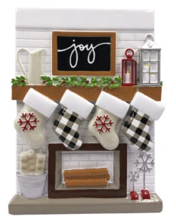 5" Fireplace Mantle Stocking Family Of 4 Personalized Christmas Ornament OR2030-4 7 5" Fireplace Mantle Stocking Family Of 4 Personalized Christmas Ornament OR2030-4 -The Jolly Christmas Shop api5qi9f5 56433.1664990053