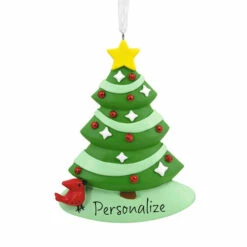 Hallmark 3.85" Christmas Tree Personalized Ornament 1HGO2503 7 Hallmark 3.85" Christmas Tree Personalized Ornament 1HGO2503 -The Jolly Christmas Shop api7lxzsi 93597.1646091910