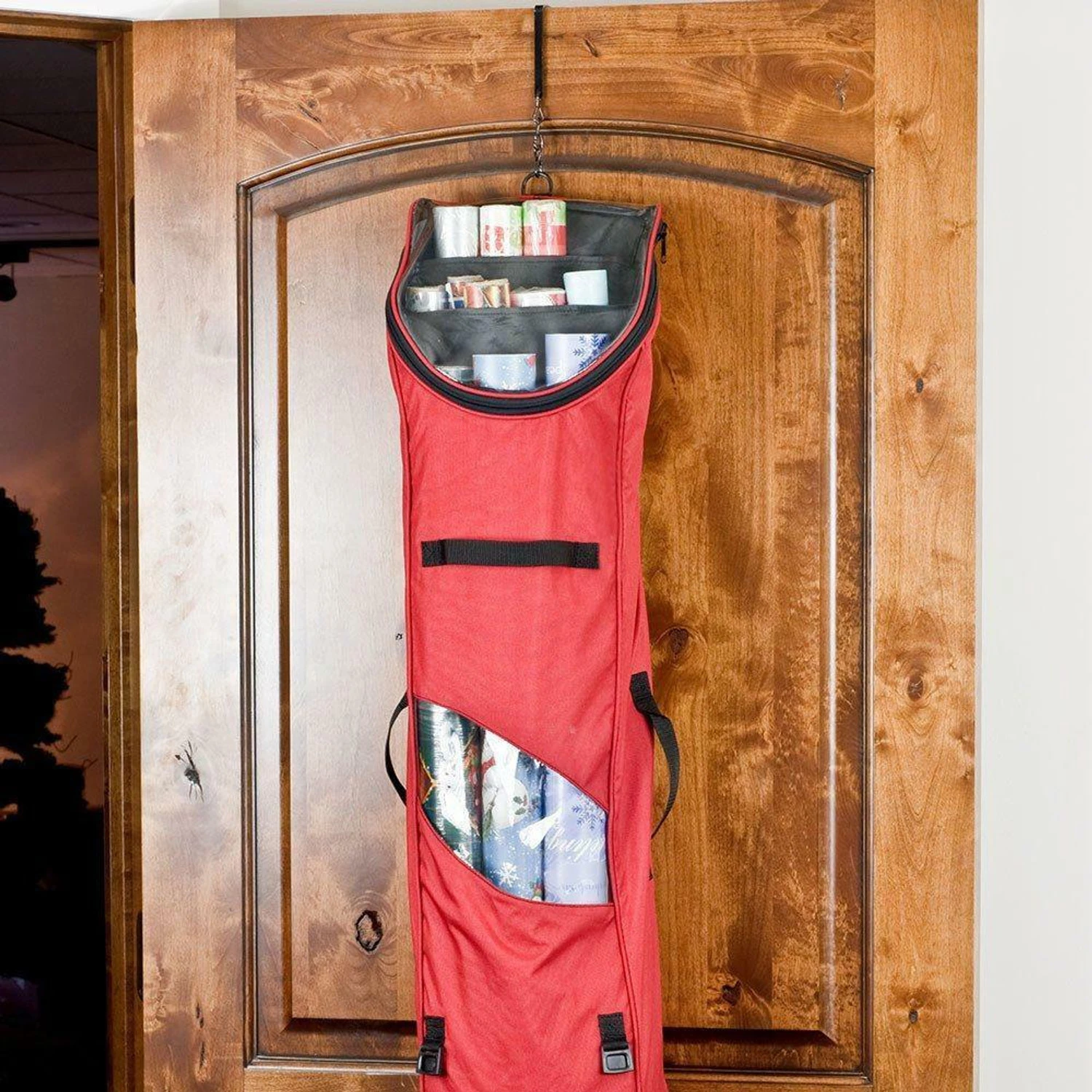 Santa's Bags Door Hanging Wrapping Paper Storage Bag 10130 7 Santa's Bags Door Hanging Wrapping Paper Storage Bag 10130 - Image 5