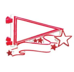 Glittered Red Sports Pennant Personalized Christmas Ornament OR1558-RD 7 Glittered Red Sports Pennant Personalized Christmas Ornament OR1558-RD -The Jolly Christmas Shop apicv8n0b 38017.1646091905