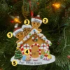 Gingerbread House Couple Personalized Christmas Ornament OR1872-2 -The Jolly Christmas Shop apie6dpxf 63148.1646091950