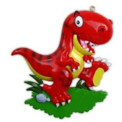 Red T-Rex Dinosaur Personalized Christmas Ornament OR816-A 7 Red T-Rex Dinosaur Personalized Christmas Ornament OR816-A -The Jolly Christmas Shop apihpo6gk 36972.1646091958