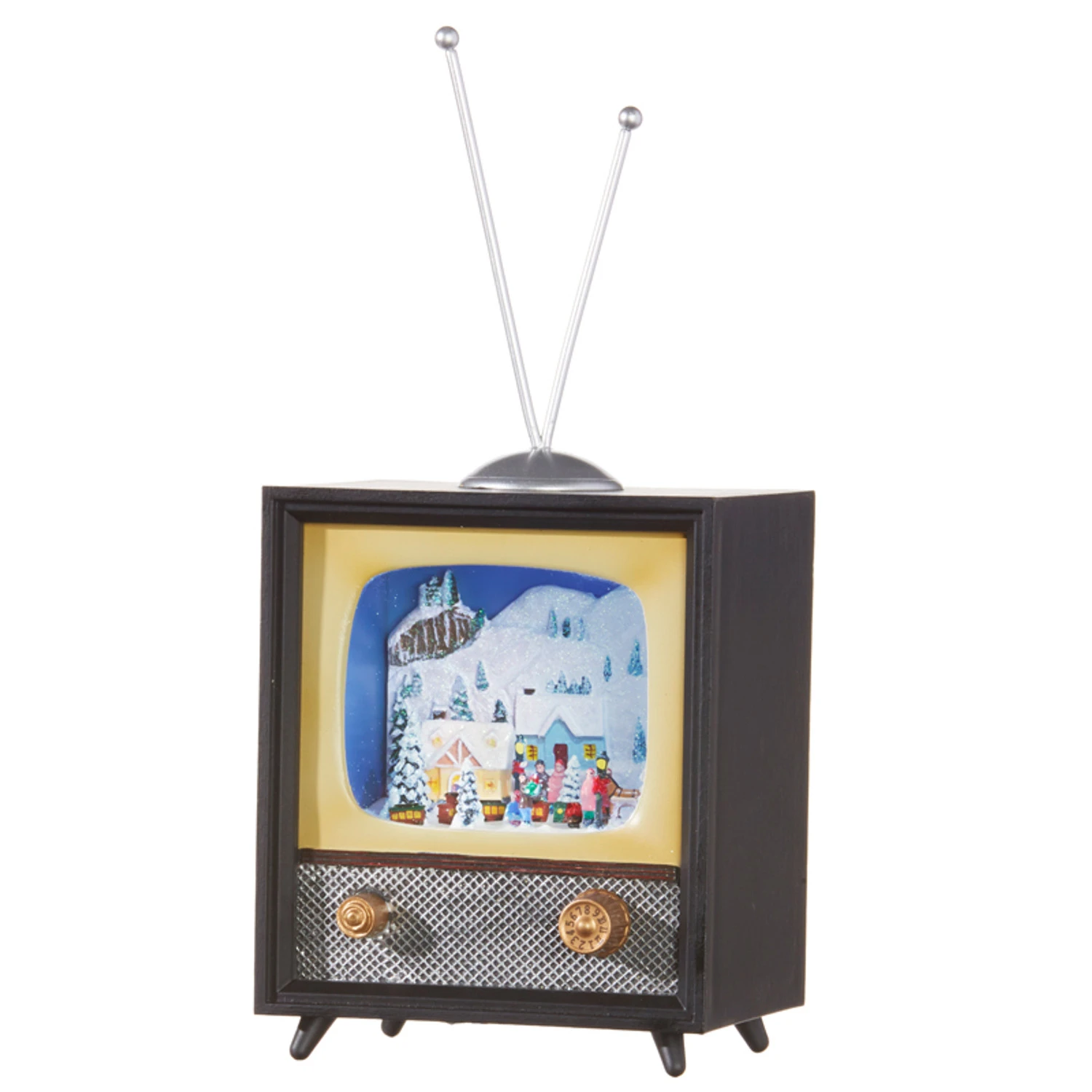 Raz 10" Animated Musical Television Christmas Decoration 3516162 7 Raz 10" Animated Musical Television Christmas Decoration 3516162 - Image 5