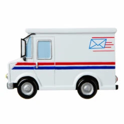 Postal Worker Mail Truck Personalized Christmas Ornament OR1815 -The Jolly Christmas Shop apin6zyz4 68434.1646091904