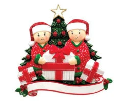 Couple Opening Presents Personalized Christmas Ornament OR1523-2 7 Couple Opening Presents Personalized Christmas Ornament OR1523-2 -The Jolly Christmas Shop apiow2shs 60512.1646091875