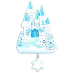 Blue And White Ice Castle Personalized Christmas Ornament OR1462 7 Blue And White Ice Castle Personalized Christmas Ornament OR1462 -The Jolly Christmas Shop apiqxdcjd 15301.1646091960
