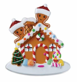 Gingerbread House Couple Personalized Christmas Ornament OR1872-2 7 Gingerbread House Couple Personalized Christmas Ornament OR1872-2 -The Jolly Christmas Shop apivawh4n 84081.1646091948