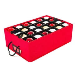 Santa's Bags Red 2 Tray Lid Top Christmas Ornament Storage SB-10453-RED 9 Santa's Bags Red 2 Tray Lid Top Christmas Ornament Storage SB-10453-RED -The Jolly Christmas Shop apiw9fisw 61208.1646091890