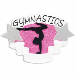 Gymnastics Personalized Christmas Ornament -The Jolly Christmas Shop apizwr8d2 87945.1646091887