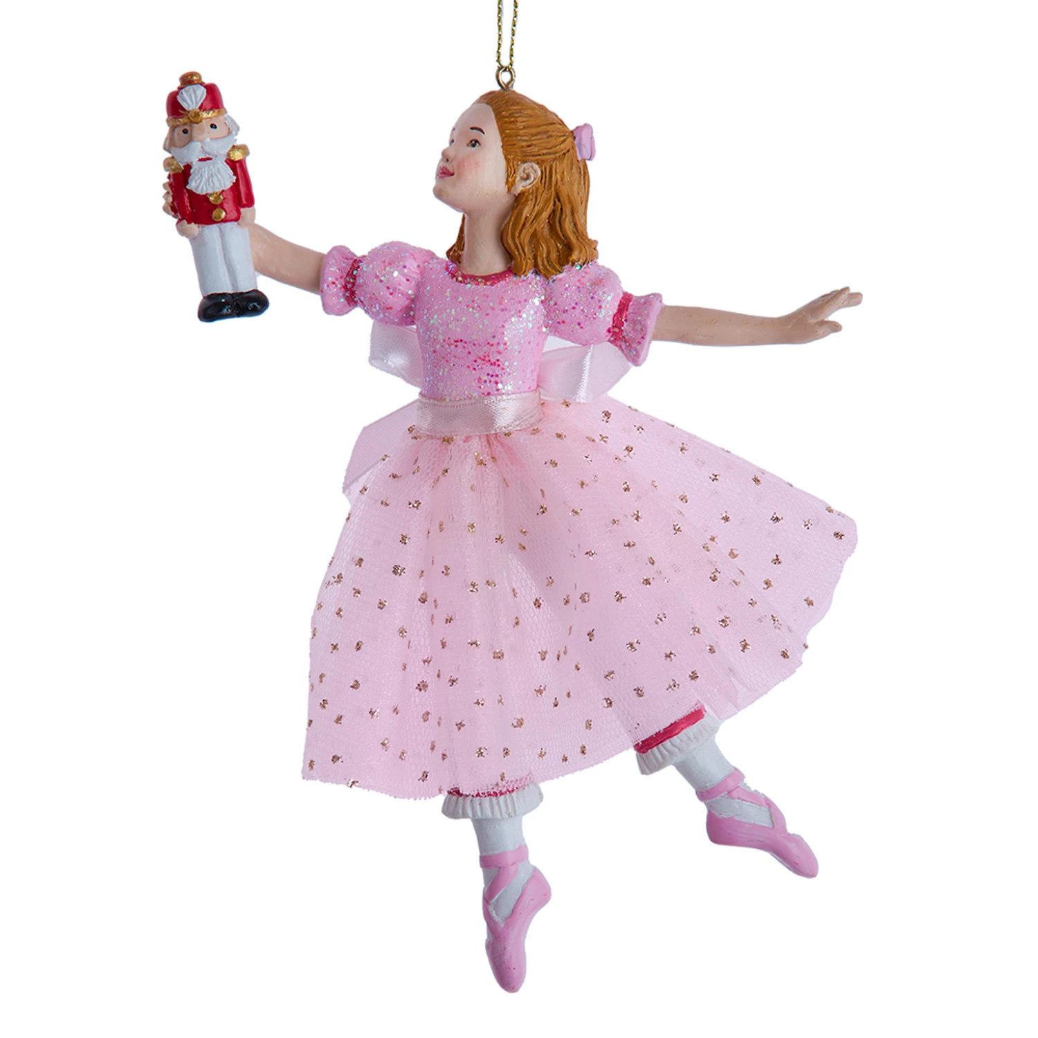Kurt Adler 6.75" Pink Clara Ballerina Christmas Ornament E0848 3 Kurt Adler 6.75" Pink Clara Ballerina Christmas Ornament E0848