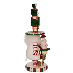 Kurt Adler 15" Hollywood Nutcrackers Lighted Gingerbread House Hat Nutcracker HA0571 -The Jolly Christmas Shop ha0571 02 39176.1678220023