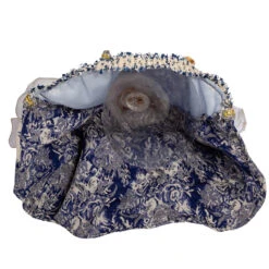 Kurt Adler 17" Indigo Blue Delft Angel Christmas Tree Topper J6099 -The Jolly Christmas Shop j6099 06 83513.1653408823